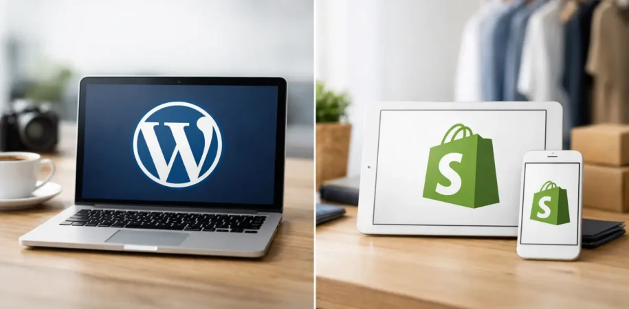 WordPress vs Shopify for Retailers Compared
